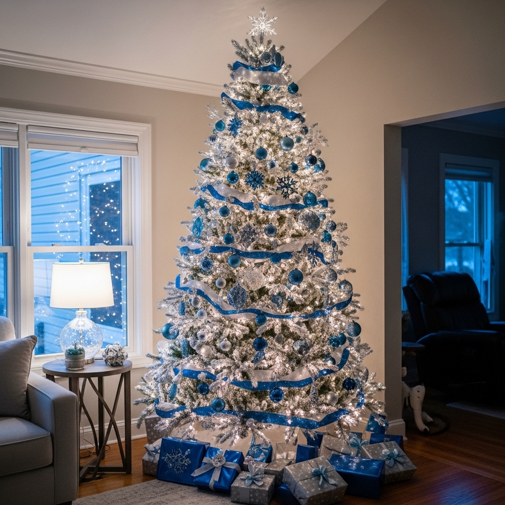 15 Blue Christmas Decor Ideas for a Serene & Stylish Holiday