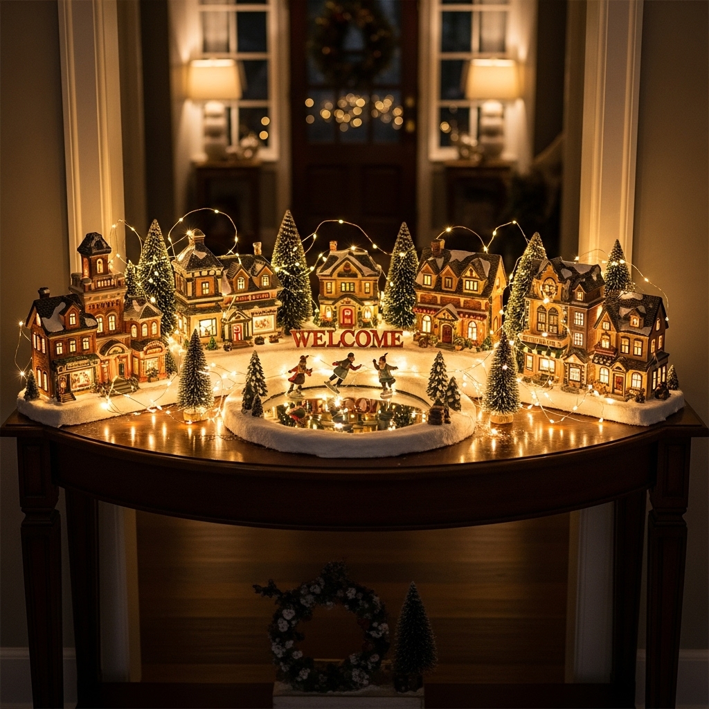25 Christmas Village Display Ideas to Create Holiday Magic